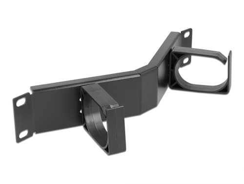 "Delock Cable Management Panel 10"" 1u Black"