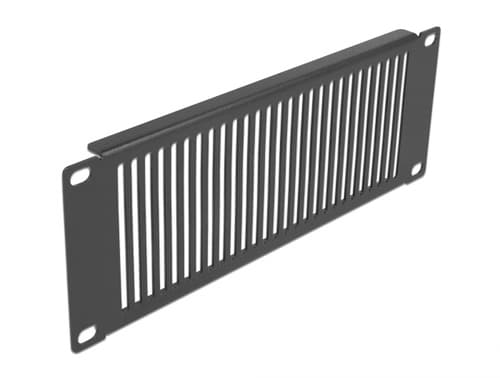 Delock Rack Cover Panel 10 tommer 2u Black billede