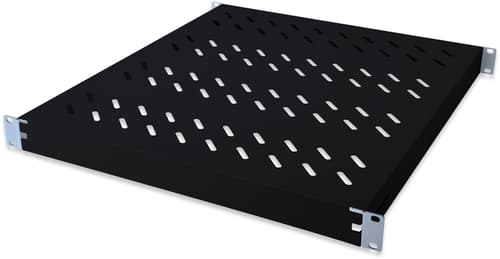 DIGITUS - Rackhylde - sort, RAL 9005 - 1U - 19