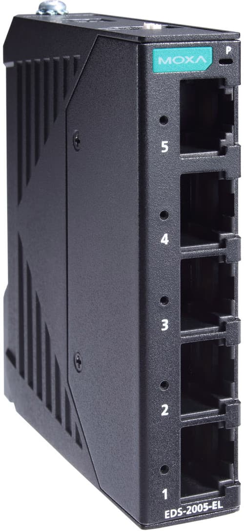 Moxa Eds-2005-el-t Industriel, Ikke Administreret Switch Med 5 Porte