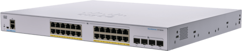 Cisco Cbs250 24g 4sfp+ Poe 370w Smart Switch