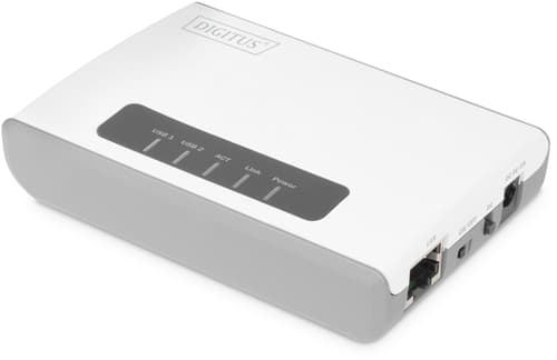 Digitus 2-port Trådlös Skrivar/usb Server