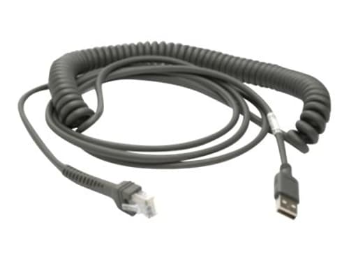 Zebra Cba-u29-c15zbr Usb-kaapeli Usb 2.0 4,57 M Usb A Musta 4.57m Usb-a Musta