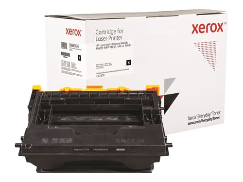 Xerox Everyday V�rikasetti Vaihtoehtona Hp Musta 37x (cf237x) Hc