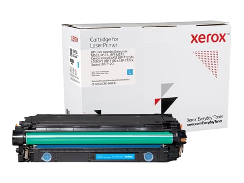 Xerox Everyday V�rikasetti Vaihtoehtona Hp Syaani 508x (cf361x) Hc