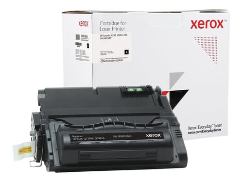 Xerox Everyday V�rikasetti Vaihtoehtona Hp Musta 42a/39a/45a Std