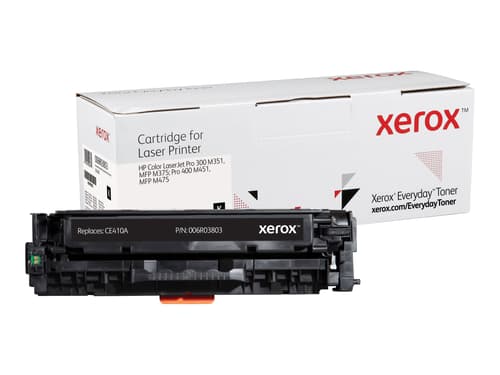 Xerox Everyday V�rikasetti Vaihtoehtona Hp Musta 305a (ce410a) Std