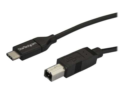 Startech Startech.com Usb2cb2m Usb-kabel Usb 2.0 2 M Usb C Usb B Sort 2m. Usb-c Usb-b Sort
