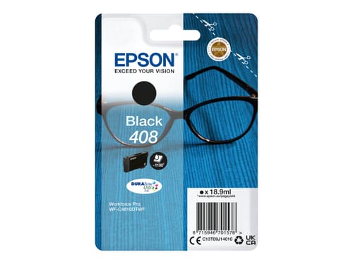 Epson Blækpatron sort, 1.100 sider T09J1 Modsvarer: N/A