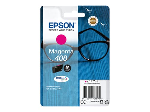 Epson 408 - high capacity - magenta - original - ink cartridge