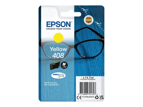 Epson 408 - high capacity - yellow - original - ink cartridge