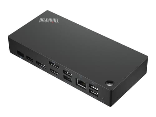 Lenovo Thinkpad Universal Usb-c Smart Dock Langallinen Usb 3.2 Gen 2 (3.1 Gen 2) Type-c Musta Usb-c 3.2 Gen 2 (3.1 Gen 2)