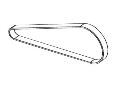 Zebra Kit Drive Belt For 300 & 600 Dpi Zmx00 Printerbælte billede