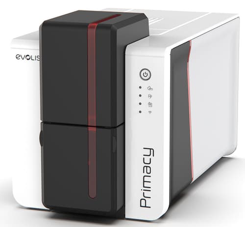 Evolis Primacy Duplex Usb/ethernet Svart/rød