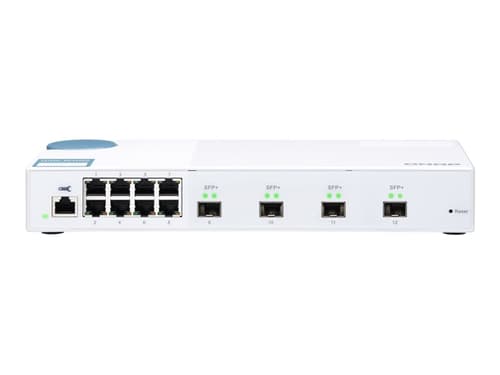 Qnap Qsw-m408s Nätverksswitchar Hanterad L2 Gigabit Ethernet (10/100/1000) Vit