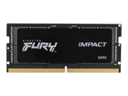 Kingston FURY Impact DDR5-4800 - 32GB - CL38 - Dual Channel (2 pcs) - Svart