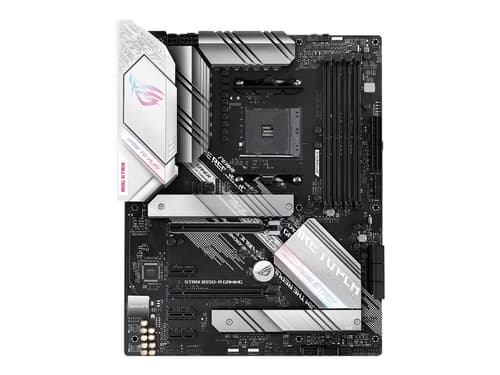 ASUS ROG STRIX B550-A GAMING - Moderkort - ATX - Socket AM4 - AMD B550 Chipuppsättning - USB-C Gen2, USB 3.2 Gen 1, USB 3.2 Gen 2 - 2.5 Gigabit LAN - inbyggda grafiken (CPU krävs) - HD-ljud (8 kanaler)