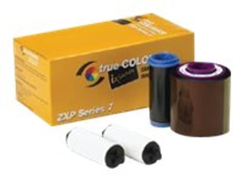 Zebra Färgband Ymckok 750 Utskrifter - Zxp 7-serien