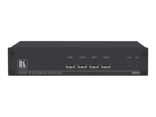 Kramer Electronics 692 Av-mottaker Sort