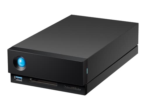 Lacie 1big Dock 16tb Sort billede