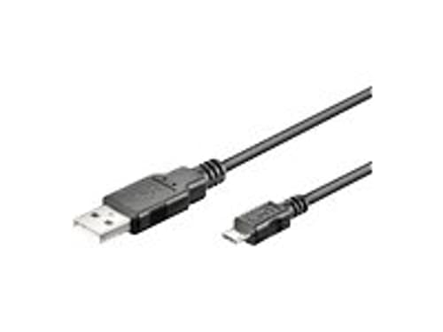 Microconnect Usb-kabel 3m Usb-a Micro Usb-b Grå