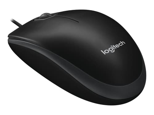 Logitech B100 Usb-a Mus Sort