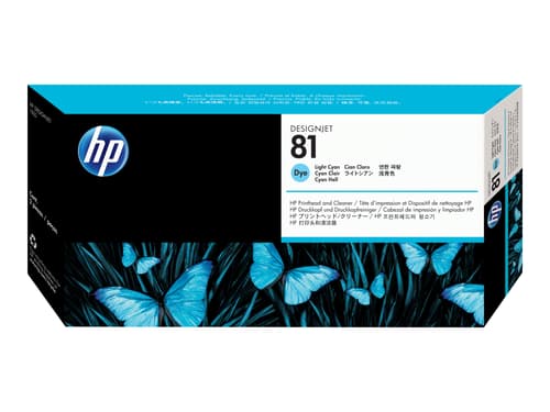 Hp Printhead No.81 Ljus Cyan Dj 5000/5500