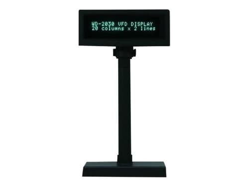 Capture Customer Display Wd-2030 B Usb With Usb Power Black