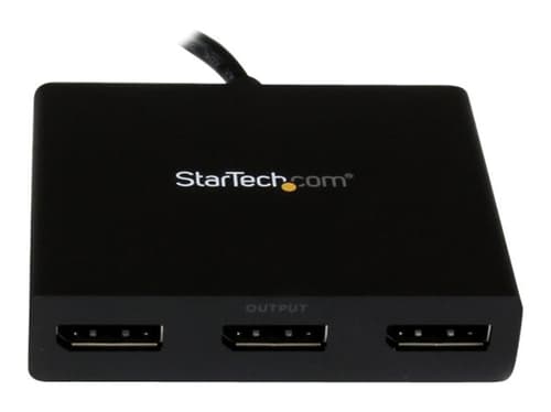 Startech Mini Displayport 1.2 To Triple Head Mst Hub
