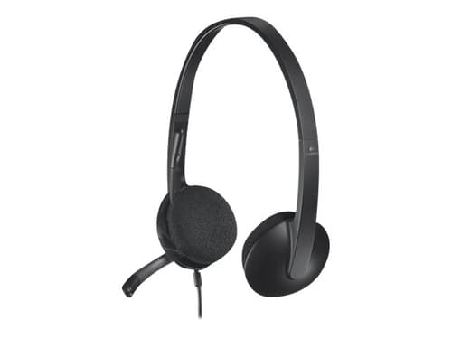 Logitech H340 Stereo Usb-a Svart