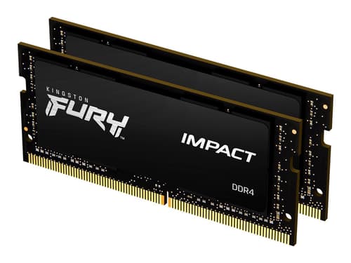 Alternativ bild 0 för Kingston Fury Impact 64GB (2x32GB) / 3200MHz / DDR4 / CL20 / KF432S20IBK2/64