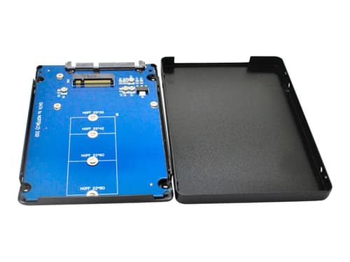 Microstorage M.2 To 2.5 tommer Sata Enclosure