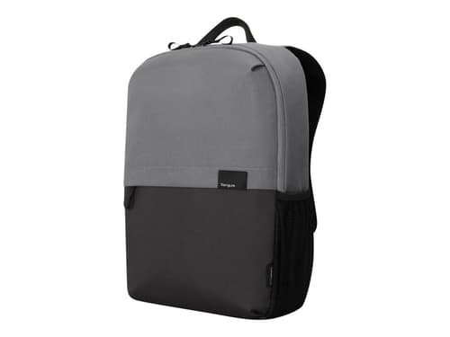 Targus Sagano 39,6 Cm (15.6") Reppu Musta, Harmaa 15.6" Polyeteenitereftalaatti Harmaa, Musta