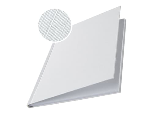 Leitz Impressbind Cover Hard White A4 7mm 10pcs