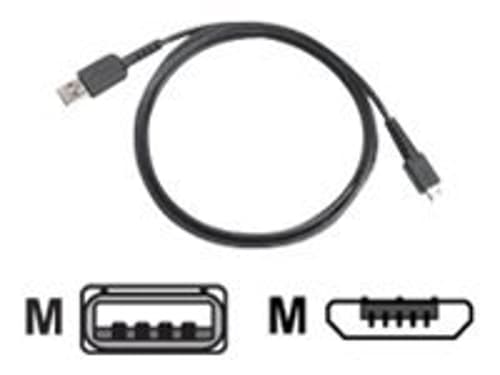 Zebra Usb-kabel Svart