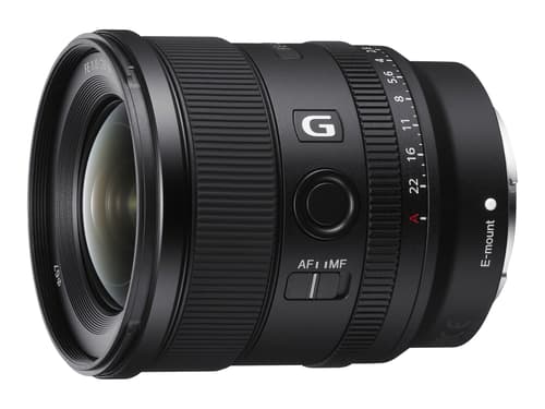 Sony Fe 20 Mm F1.8 G Milc Ultra Bredlinse Sort billede