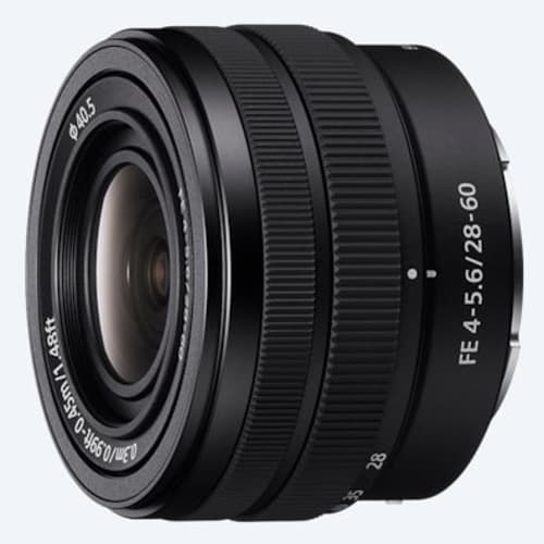 Sony Sel2860 Kameraobjektiv Milc/slr Standardlinse Svart