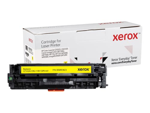 Xerox 006R03823 / Alternative to HP 304A / CC532A Canon CRG-118Y / GPR-44Y Yellow Toner