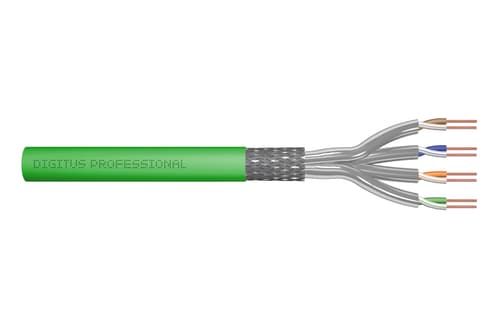 Digitus Bulk Cable Cat 8.2 100m Grønn