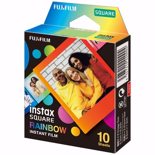 Instax Square Film Rainbow 10 Pack billede
