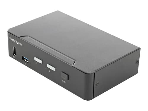 Startech Startech.com Sv231hu34k6 Kvm-kytkin Telineasennus Musta