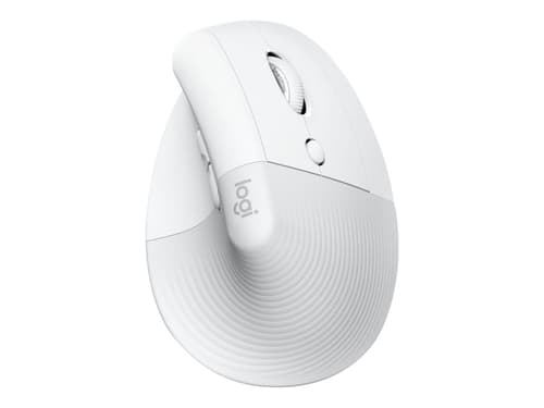 Logitech Lift For Business Rf Trådløs + Bluetooth Mus Hvid