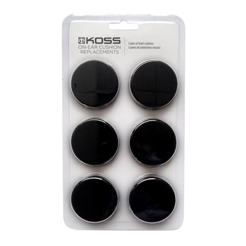 Koss Spare Ear Cushions - Porta Pro Musta Tyyny-/pehmustesarja