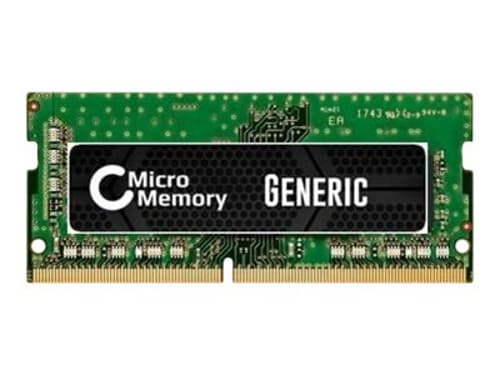 Micromemory Coreparts Mmle053-8gb Hukommelsesmodul 1 X 8 Gb Ddr4 260-pin So-dimm 8gb 2666mhz Ddr4 260-pin So-dimm