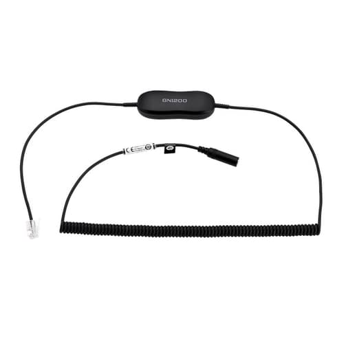 Jabra Gn1200 | Rj-9 - 3.5mm Headsetadapter För Cisco: 69xx, 79xx 8961, 99xx Svart Kabel