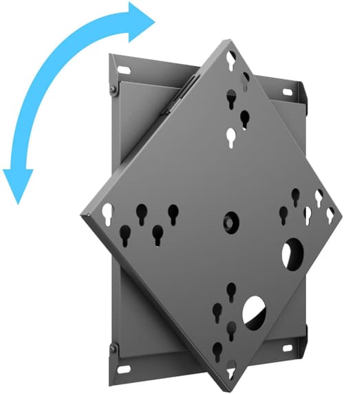 Multibrackets M Vesa Vægbeslag Flip 200/300/400 Sort Maks. 50 Kg billede