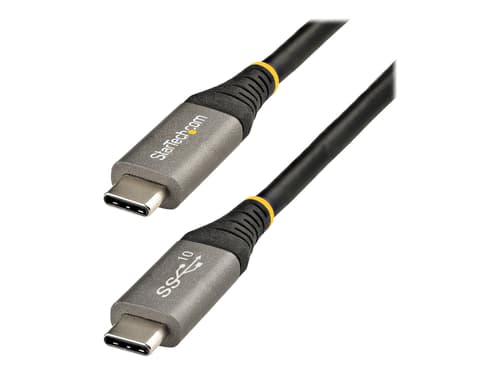 Startech 2m Usb C-kabel 100w 5gbit/s 2m Usb-c Usb-c Svart, Grå