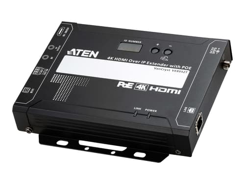 Aten Ve8952t-at-g Av-signaalin Jatkaja Av-lähetin Musta