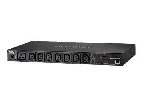 Aten Pe8208g-ata-g Strømforsyningsenhed (pdu) 8 Ac Stikkontakt(er) 1u Sort