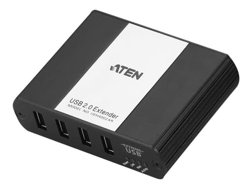 Aten Ueh4002a-at-g Av-forlenger Av-sender Og -mottaker Sort, Hvit